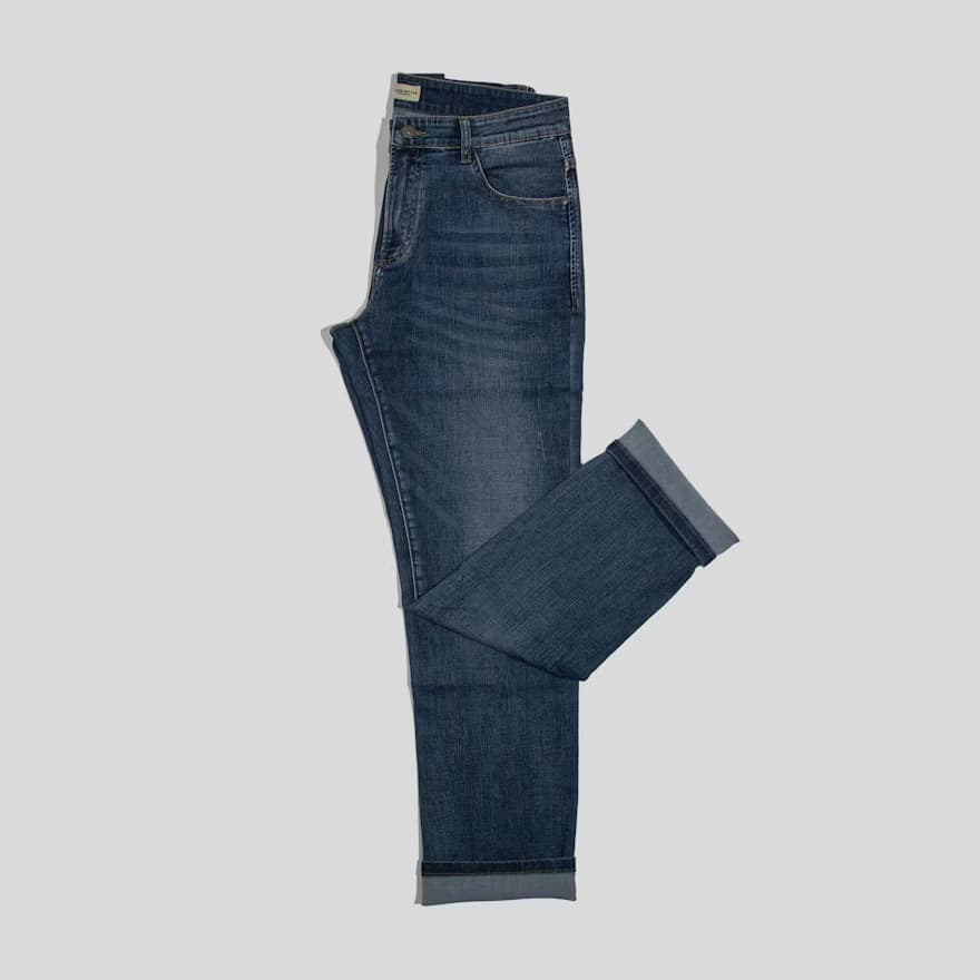 Graphite Grey Slim-Fit Cargo Jeans